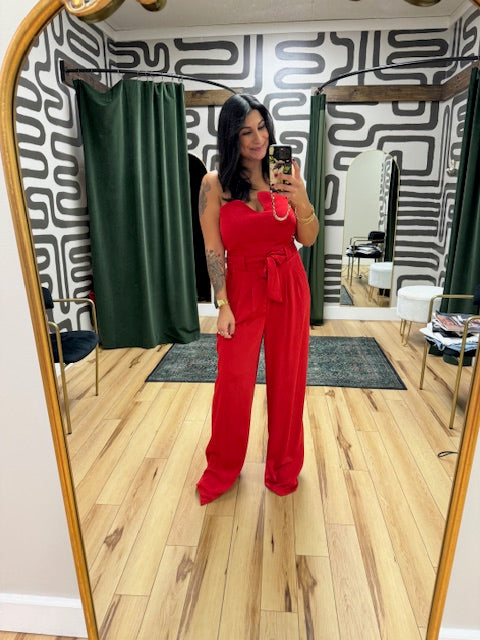 Madelyn Strapless Jumpsuit