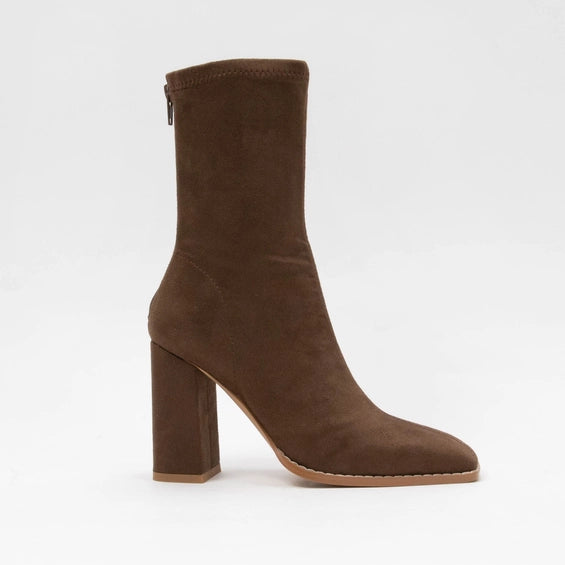 Square-Toe Slim-Fit Ankle Boots